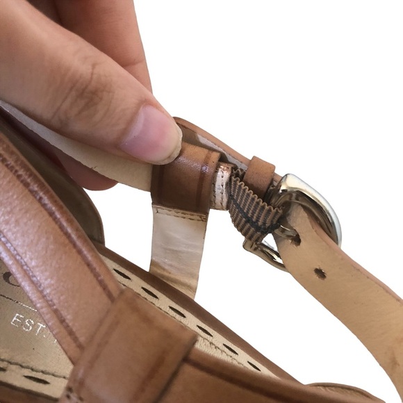 COACH Open-toe Brown Pumps - Picture 7 of 16